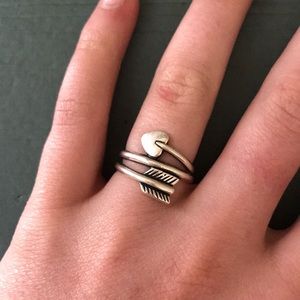 James Avery arrow heart ring